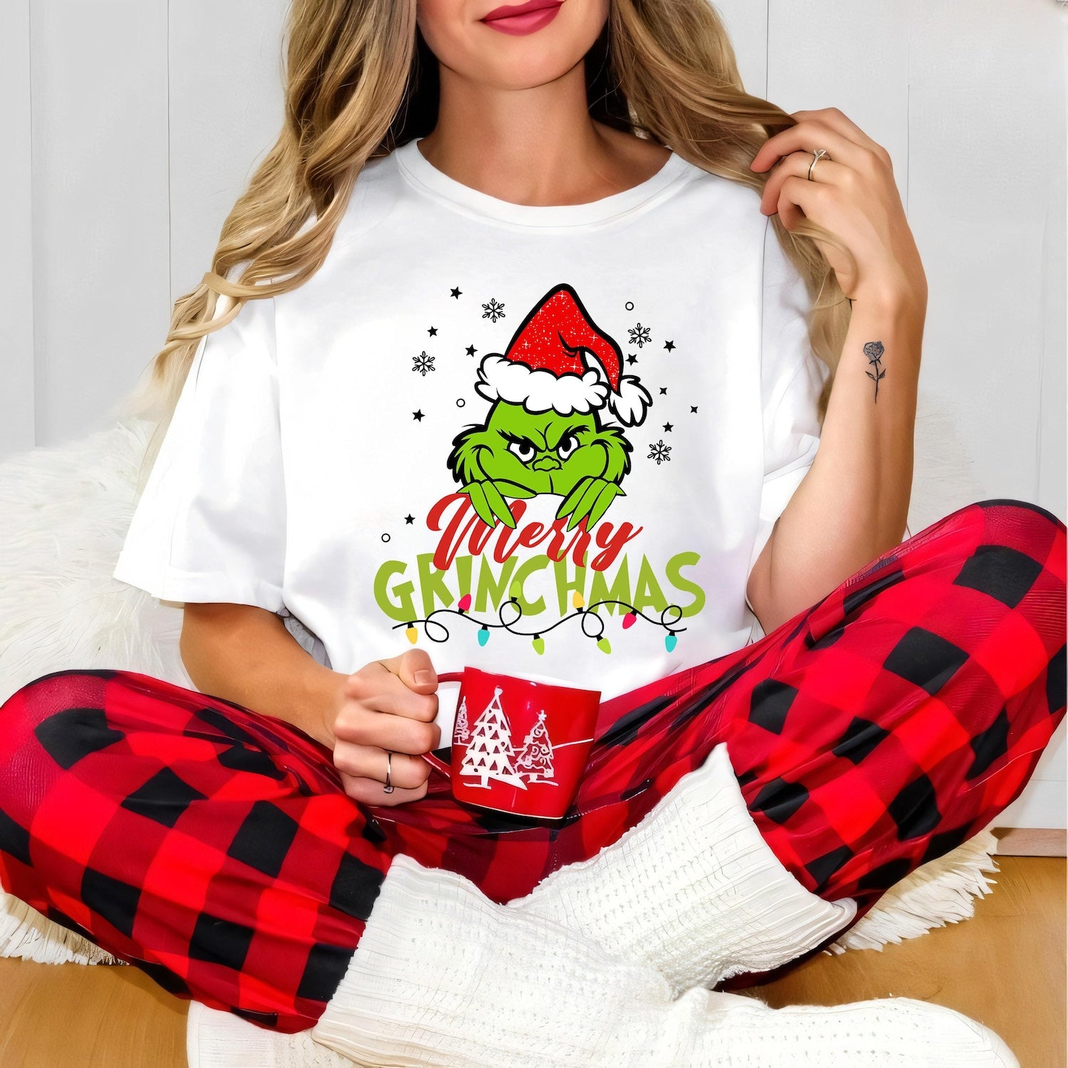 Christmas - Grinchmas Shirts, Grinch Christmas Shirt, Christmas Shirt, Christmas Grinch T-Shirts, Christmas Family 2024 Shirts, Merry Christmas T-Shirts