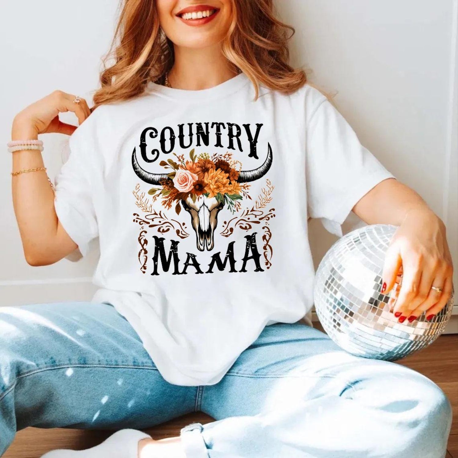 Mother's Day - Country Mama Sweatshirt, Western Mama Sweater, Country Music Shirt, Western Shirt, Mom Gift, Mama Shirt, Mothers Day Gift