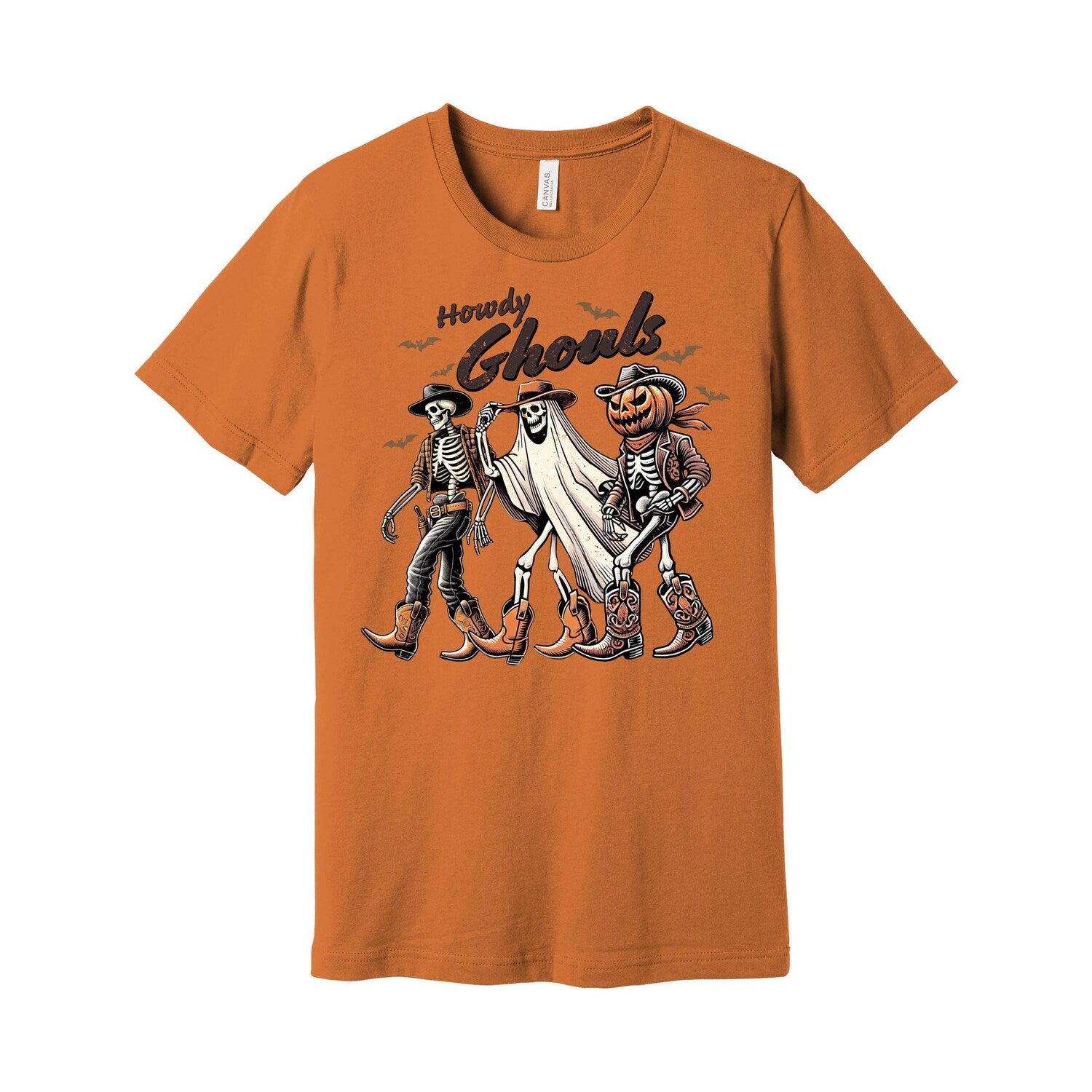 Halloween - Halloween Howdy Ghouls Shirt, Western Halloween Shirt, Cowboy Ghost Western Halloween Shirt, Halloween Party Shirt, Fall Ghosts Shirt