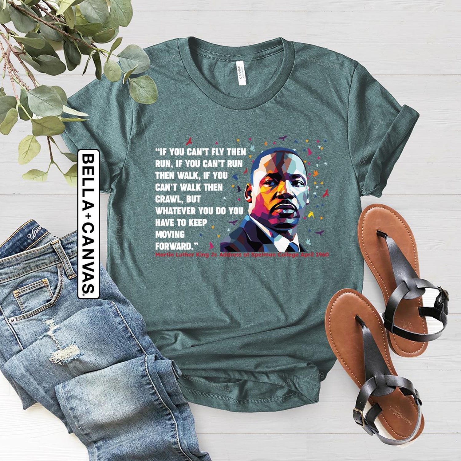 MLK Jr Day - Martin Luther King Graphic Tee, MLK Quote Shirt, Civil Rights Leader Shirt, Black Lives Matter, Human Rights, African American Historical