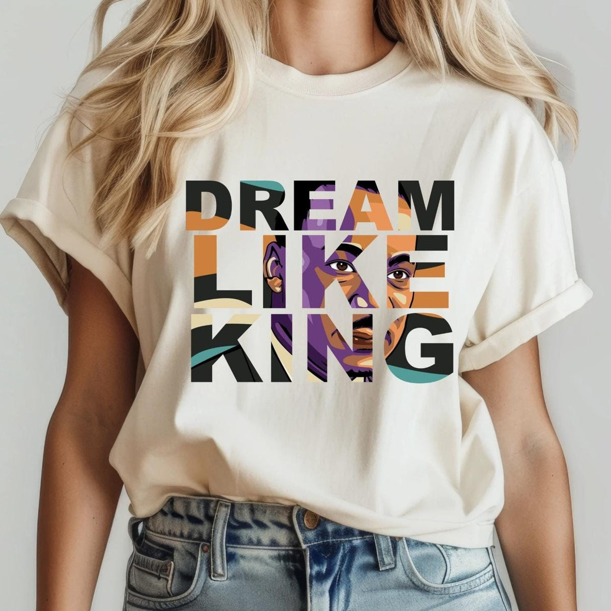 MLK Jr Day - Black History Month Shirt, Martin Luther King Shirt, I Have A Dream Shirt,Black Historical Icon Tee,Human Rights Shirt, African American Tee