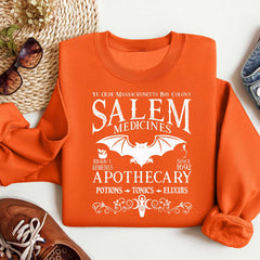 Halloween - Salem Apothecary Halloween Shirt, Herbalist Witch Bat Shirt, Halloween Salem Apothecary Potion Shirt, Witch Sisters Shirt, Salem Witch Shirt