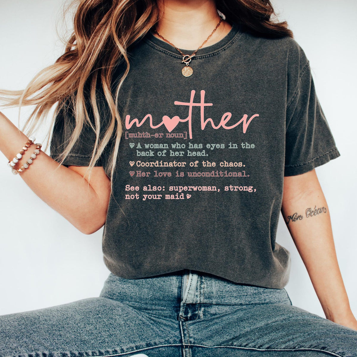 Mother's Day - Comfort Colors� Mother's Day Shirt, Happy Mother's Day Heart Shirt, Mom Gift, Mother's Day Gift, Mom Shirt, Happy Mother's Day Tee