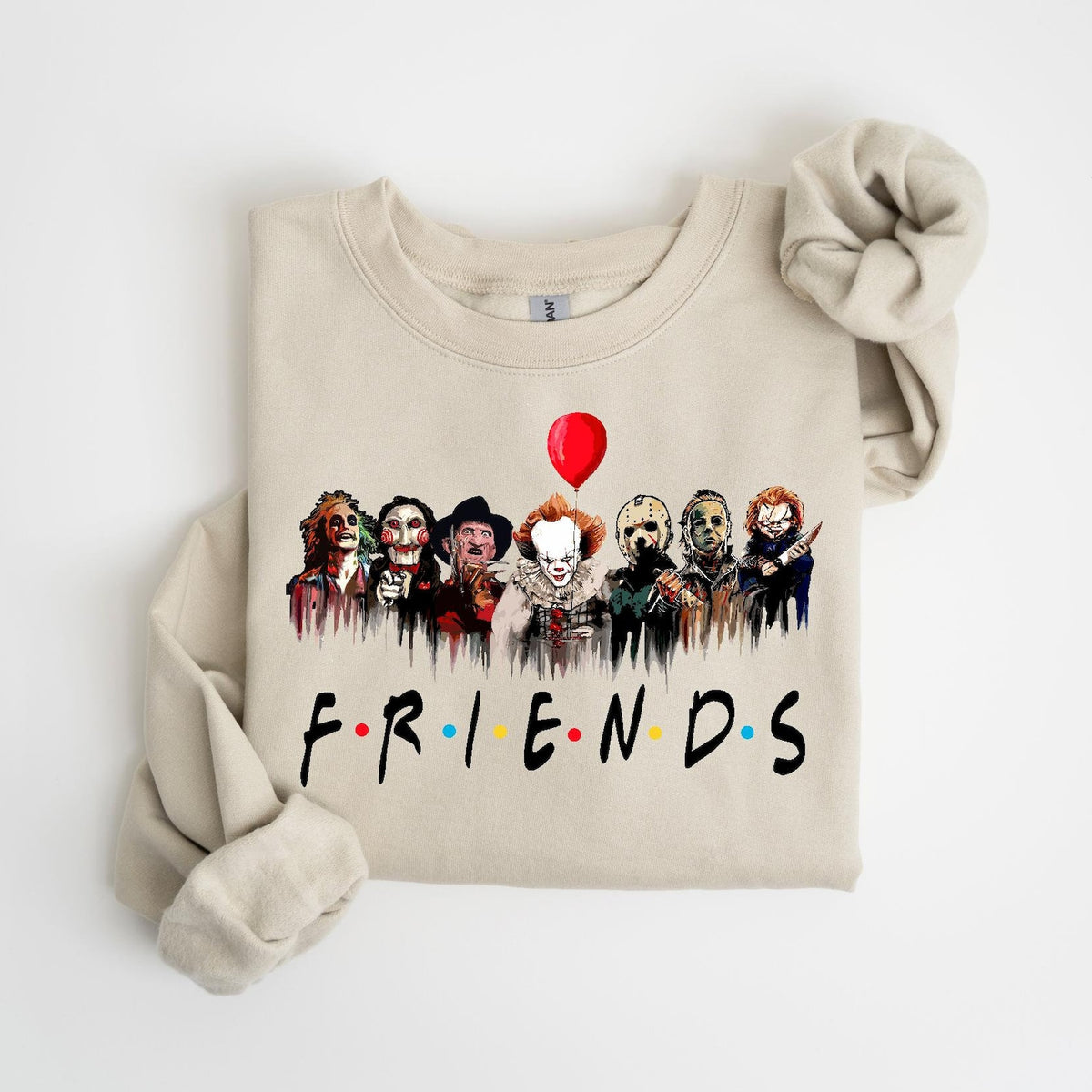 Halloween - Halloween Horror Friends Shirt, Halloween Shirt, Spooky Shirt, Trick or Treat, Halloween Sweatshirt, Spooky Season, Horror Movies Shirt