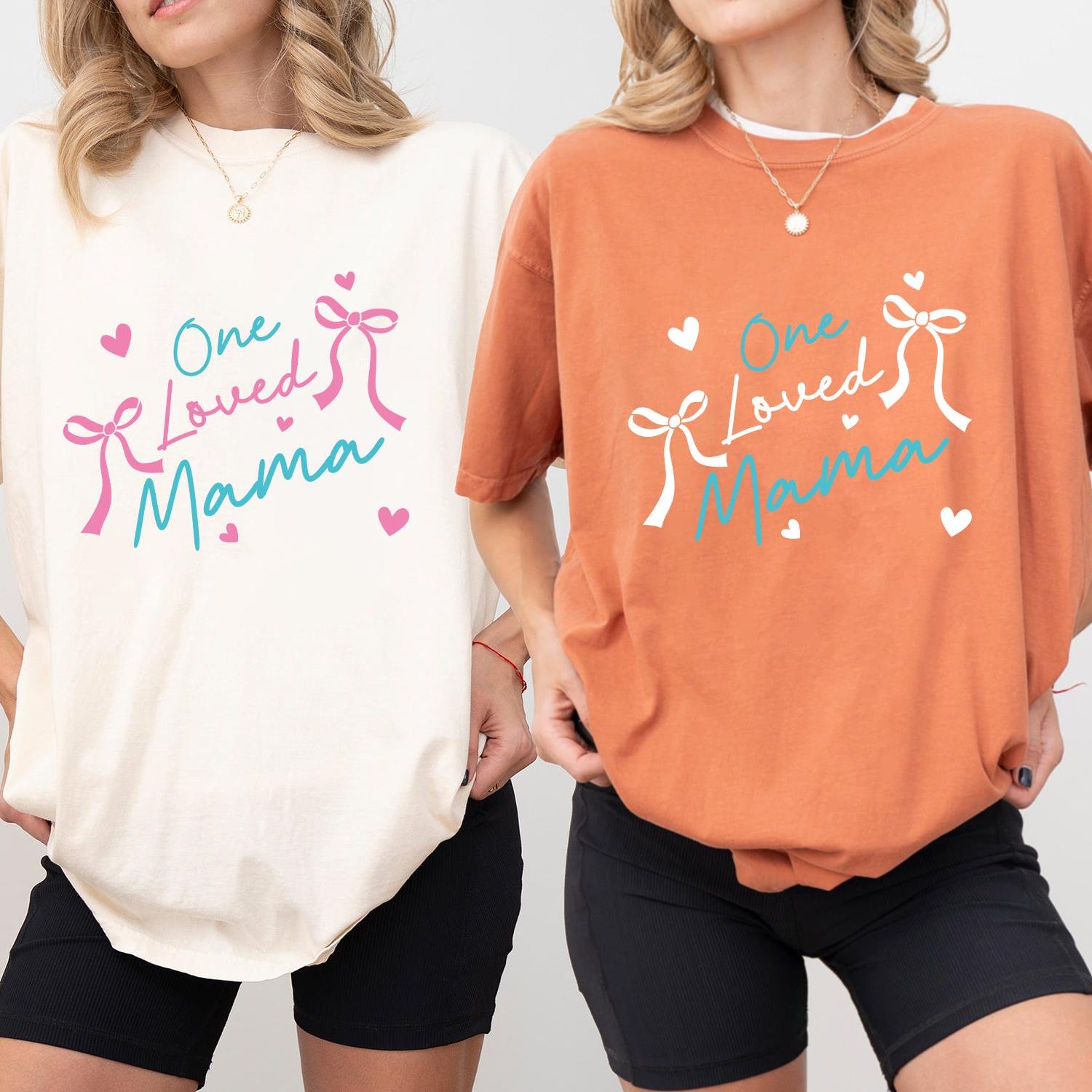 Mother's Day - Comfort Colors� One Loved Mama Shirt, Happy Mother's Day Shirt, Mom Gift, Mother's Day Shirt, Mother's Day Gift, Mom Shirt