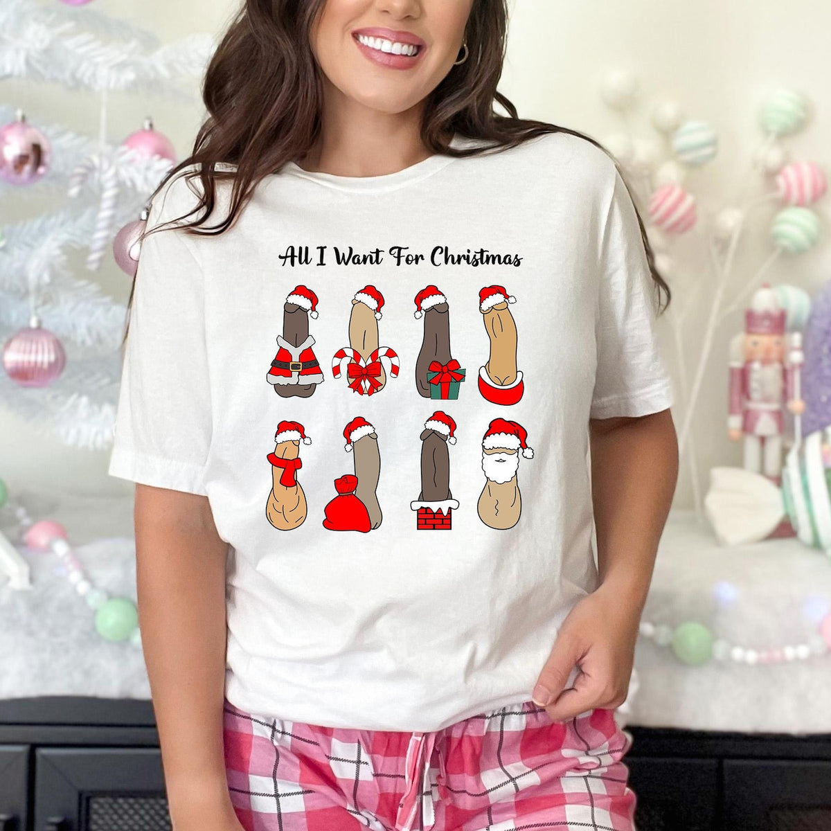 Christmas - Funny Christmas Shirt, Humorous Christmas Shirt, Adult Humor Shirt, Cute Christmas Gift, New Year Shirt, Meme Shirt, Women's Christmas Shirt