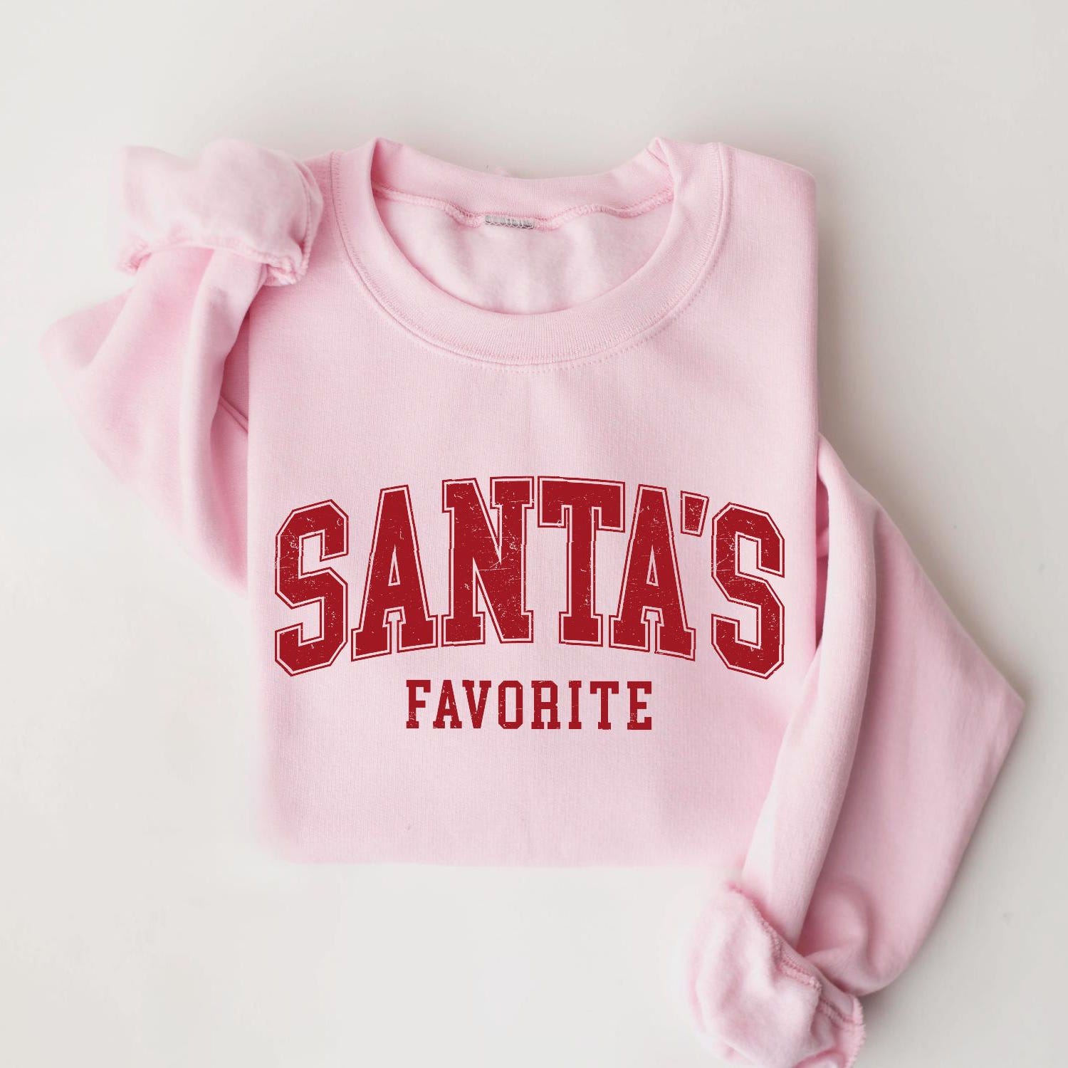 Christmas - Santas Favorite Christmas Sweatshirt, Christmas Shirt, Womens Christmas Shirt, Christmas Gift, Funny Christmas Shirt, Festive Holiday Gift