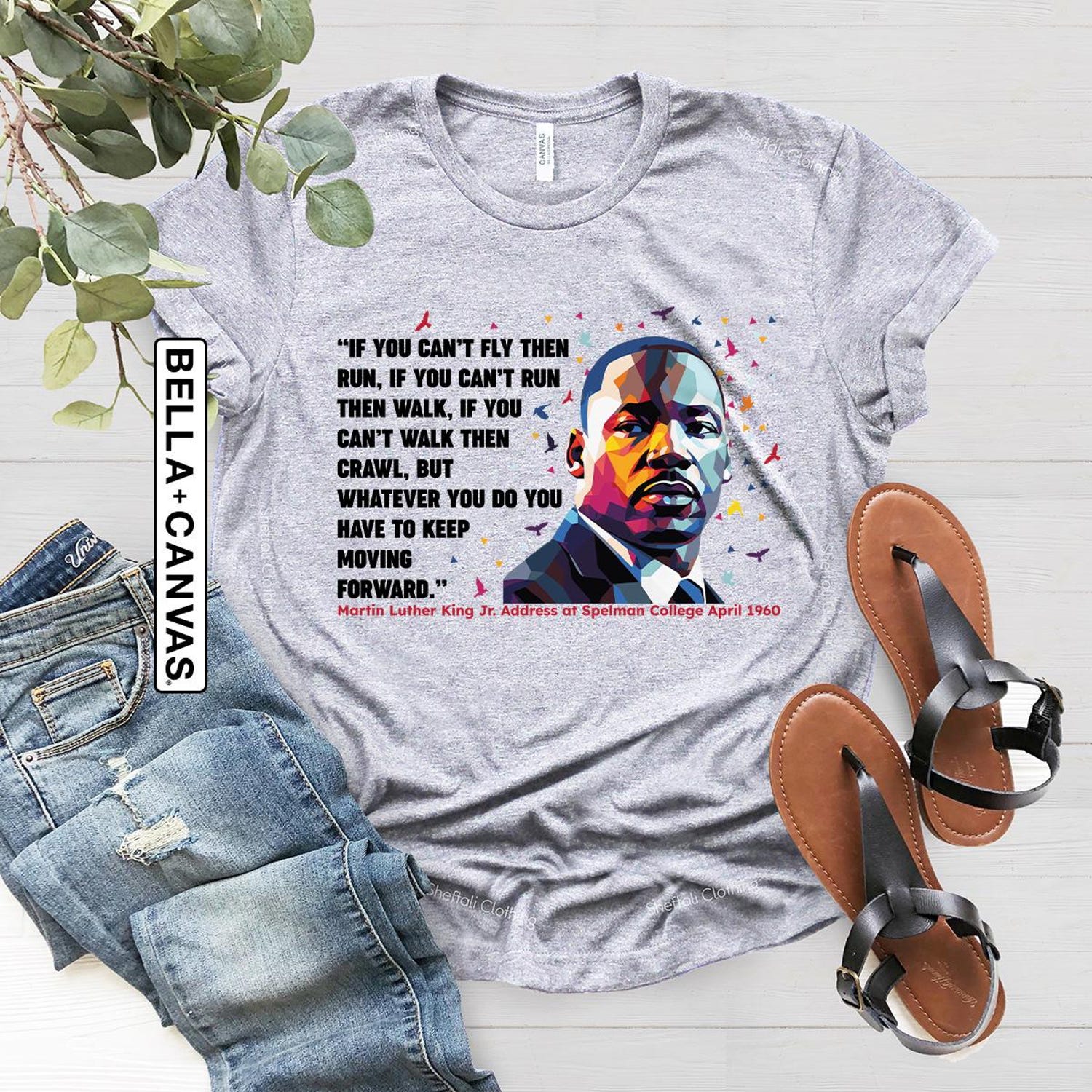 MLK Jr Day - Martin Luther King Graphic Tee, MLK Quote Shirt, Civil Rights Leader Shirt, Black Lives Matter, Human Rights, African American Historical