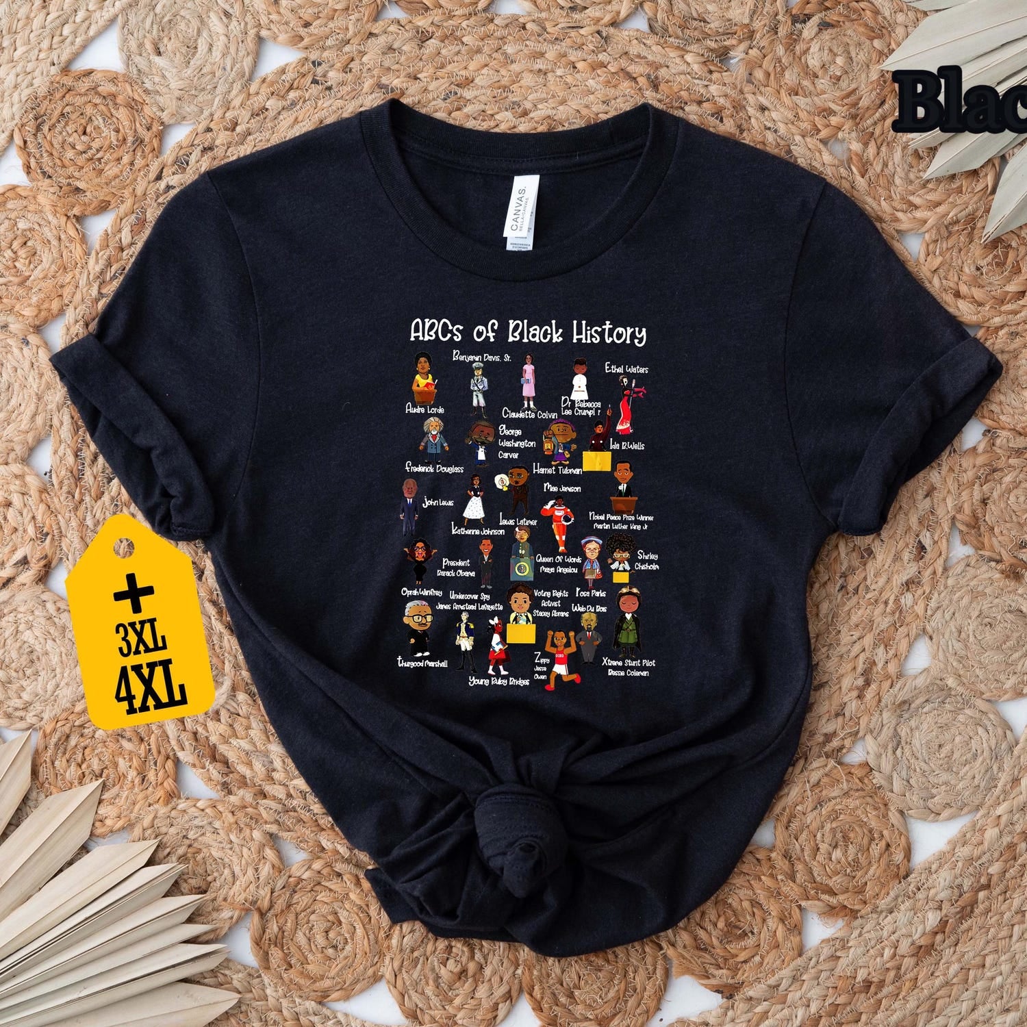 Juneteenth (Black History Month) - ABCs Of Black History Shirt, Black Lives Matter Shirt, Black History Month Gifts, African American Shirt, Equal Rights Shirt, Social Justice