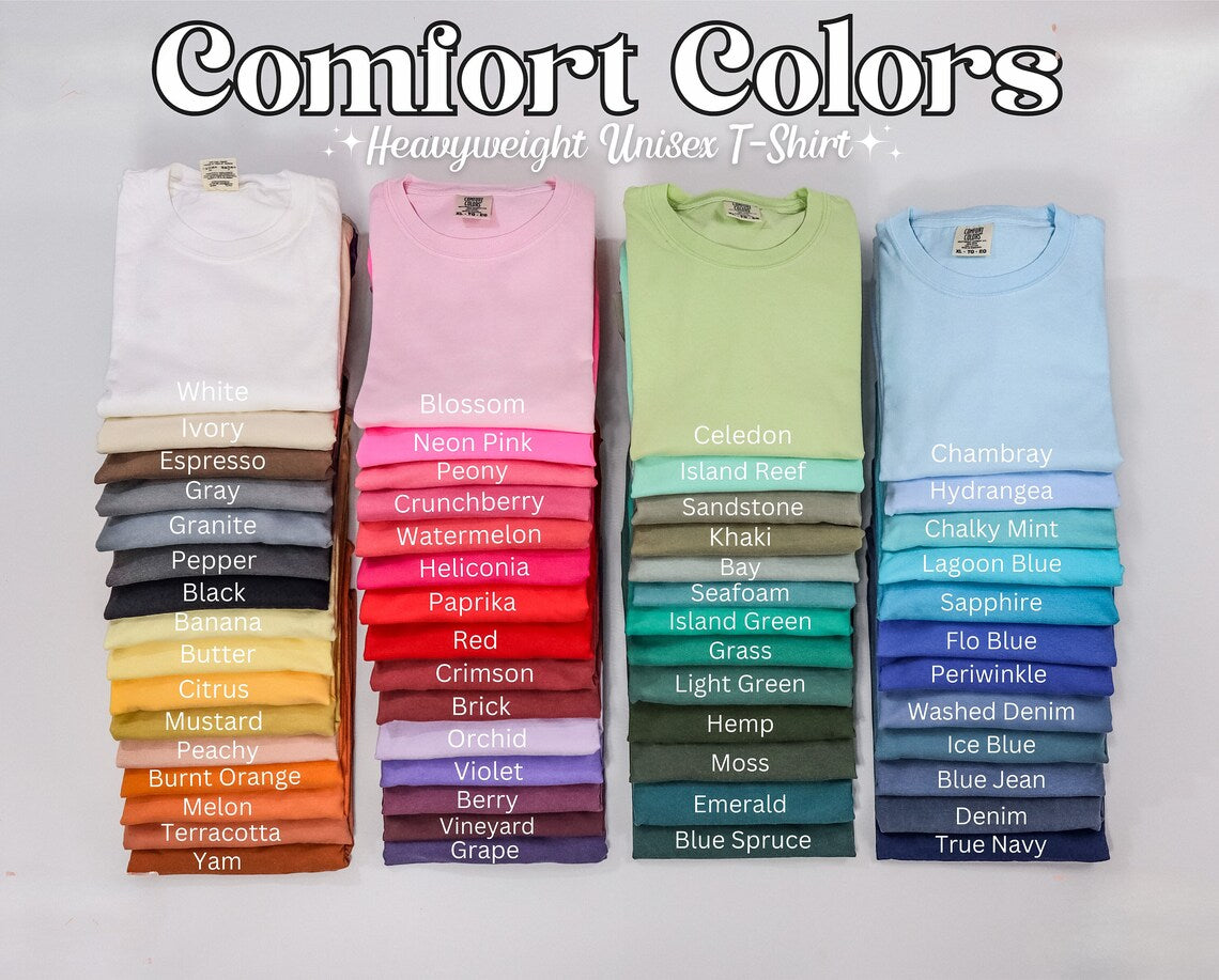 a group of t - shirts with different colors of them