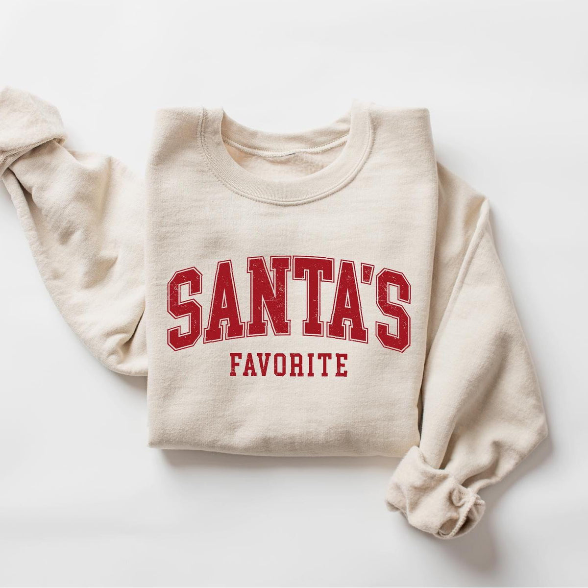 Christmas - Santas Favorite Christmas Sweatshirt, Christmas Shirt, Womens Christmas Shirt, Christmas Gift, Funny Christmas Shirt, Festive Holiday Gift