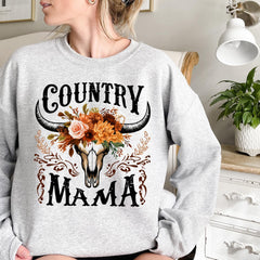 Mother's Day - Country Mama Sweatshirt, Western Mama Sweater, Country Music Shirt, Western Shirt, Mom Gift, Mama Shirt, Mothers Day Gift