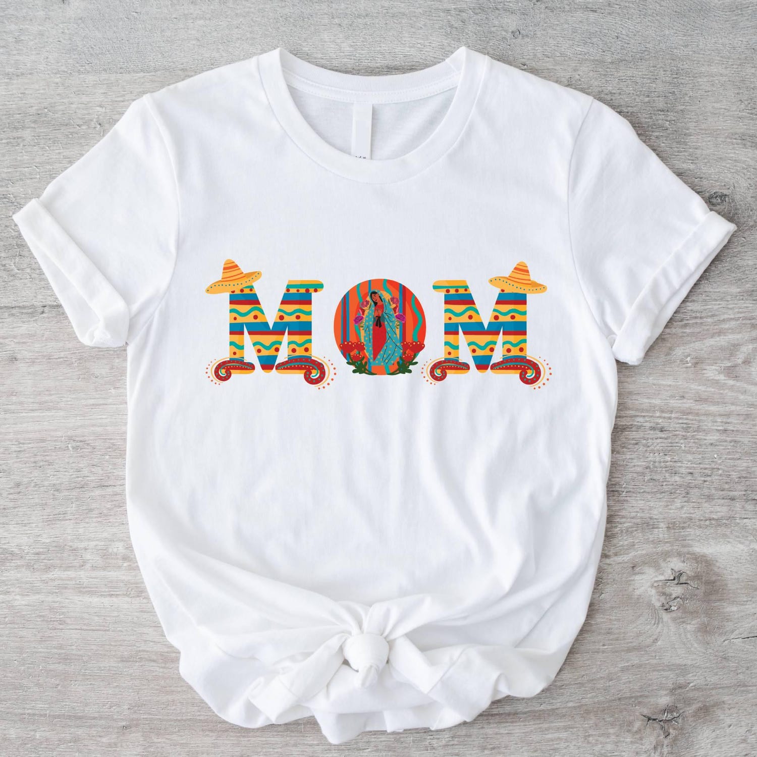 Mother's Day - Mexican Mom Shirt, Mom Gift Mexican Shirt,Latin Culture Mom Shirt,Mother's Day Shirt,Mexican Heritage Shirt,Catholic Mama Shirt,Gift For Mom