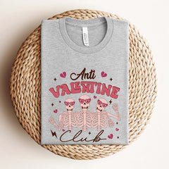 Valentines Day - Anti Valentines Club Sweatshirt, Anti Valentines Day Shirt, Love Shirt, Love Sweatshirt, Valentines Day Shirt, Valentines Day Sweatshirt