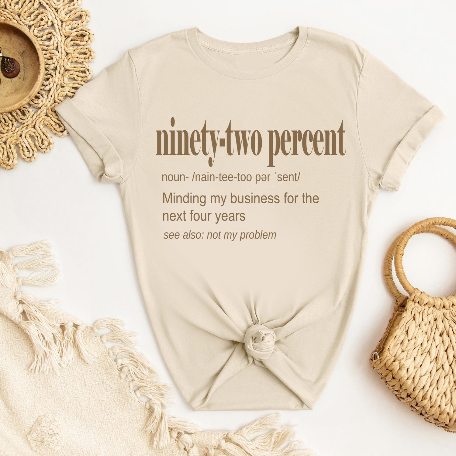 Juneteenth (Black History Month) - 92 Percent Black Women Shirt, 92% T-Shirt, Definition Tee Women Men, Minding My Business Shirt, Black History Month Women Shirts, Noun Gift