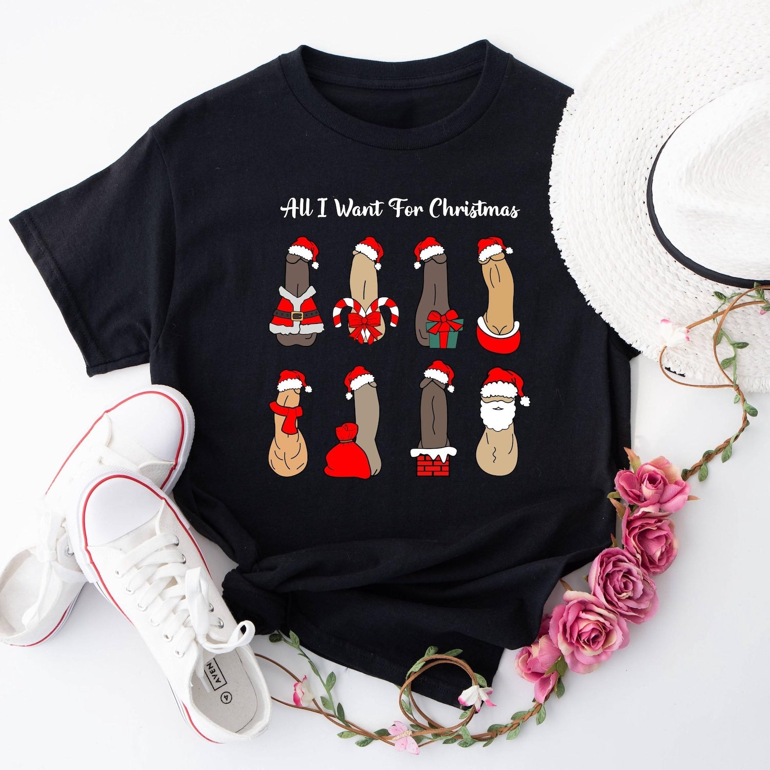 Christmas - Funny Christmas Shirt, Humorous Christmas Shirt, Adult Humor Shirt, Cute Christmas Gift, New Year Shirt, Meme Shirt, Women's Christmas Shirt