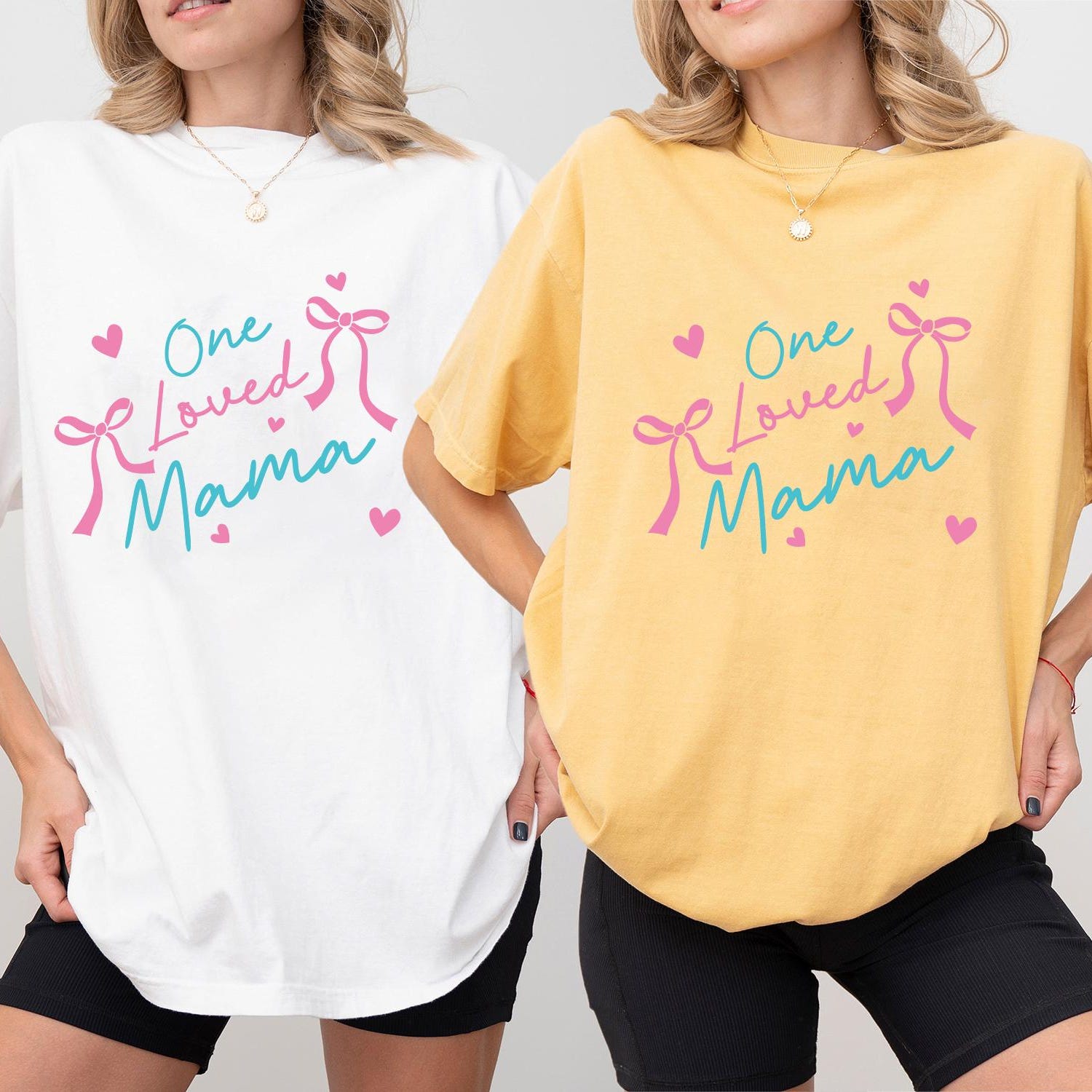 Mother's Day - Comfort Colors� One Loved Mama Shirt, Happy Mother's Day Shirt, Mom Gift, Mother's Day Shirt, Mother's Day Gift, Mom Shirt