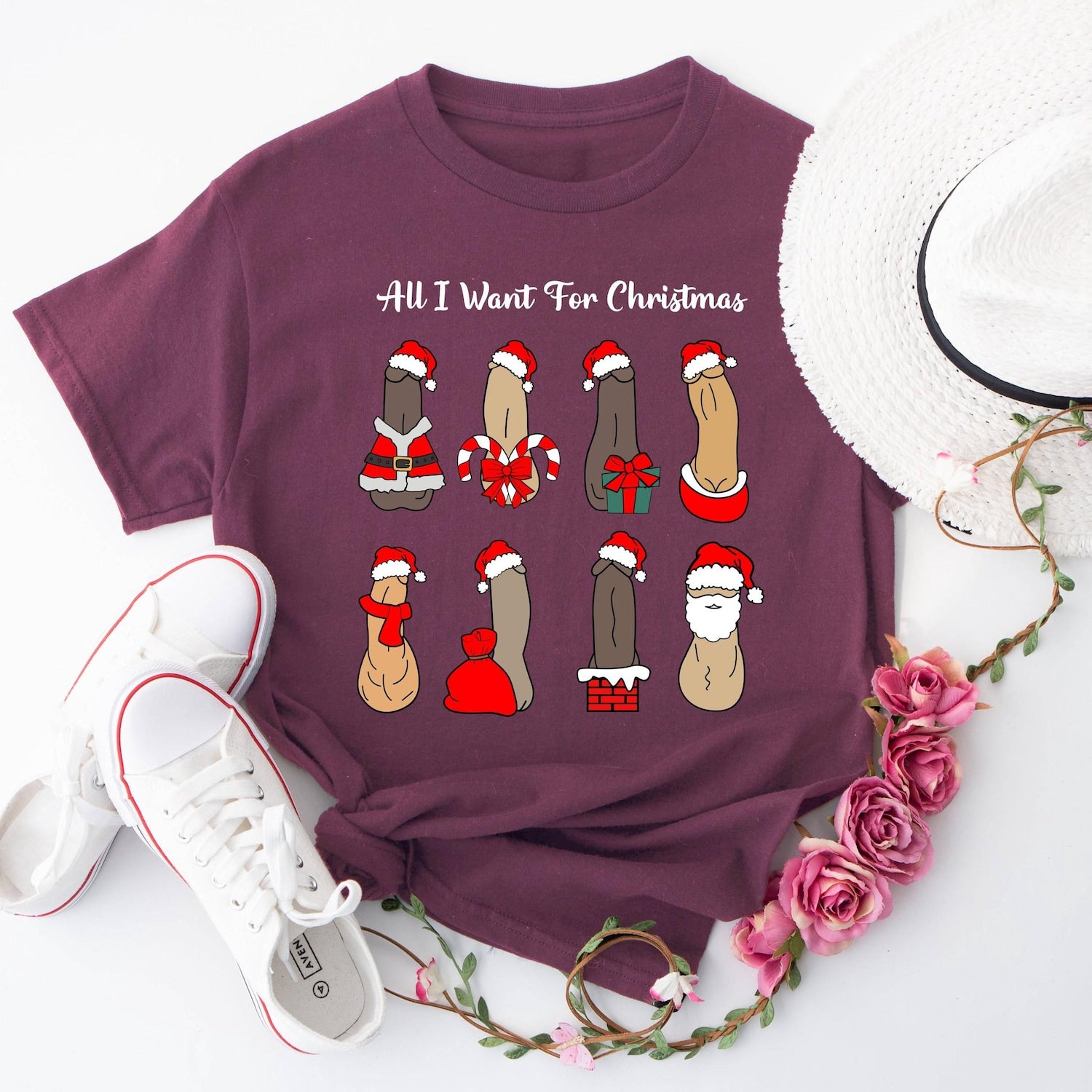 Christmas - Funny Christmas Shirt, Humorous Christmas Shirt, Adult Humor Shirt, Cute Christmas Gift, New Year Shirt, Meme Shirt, Women's Christmas Shirt