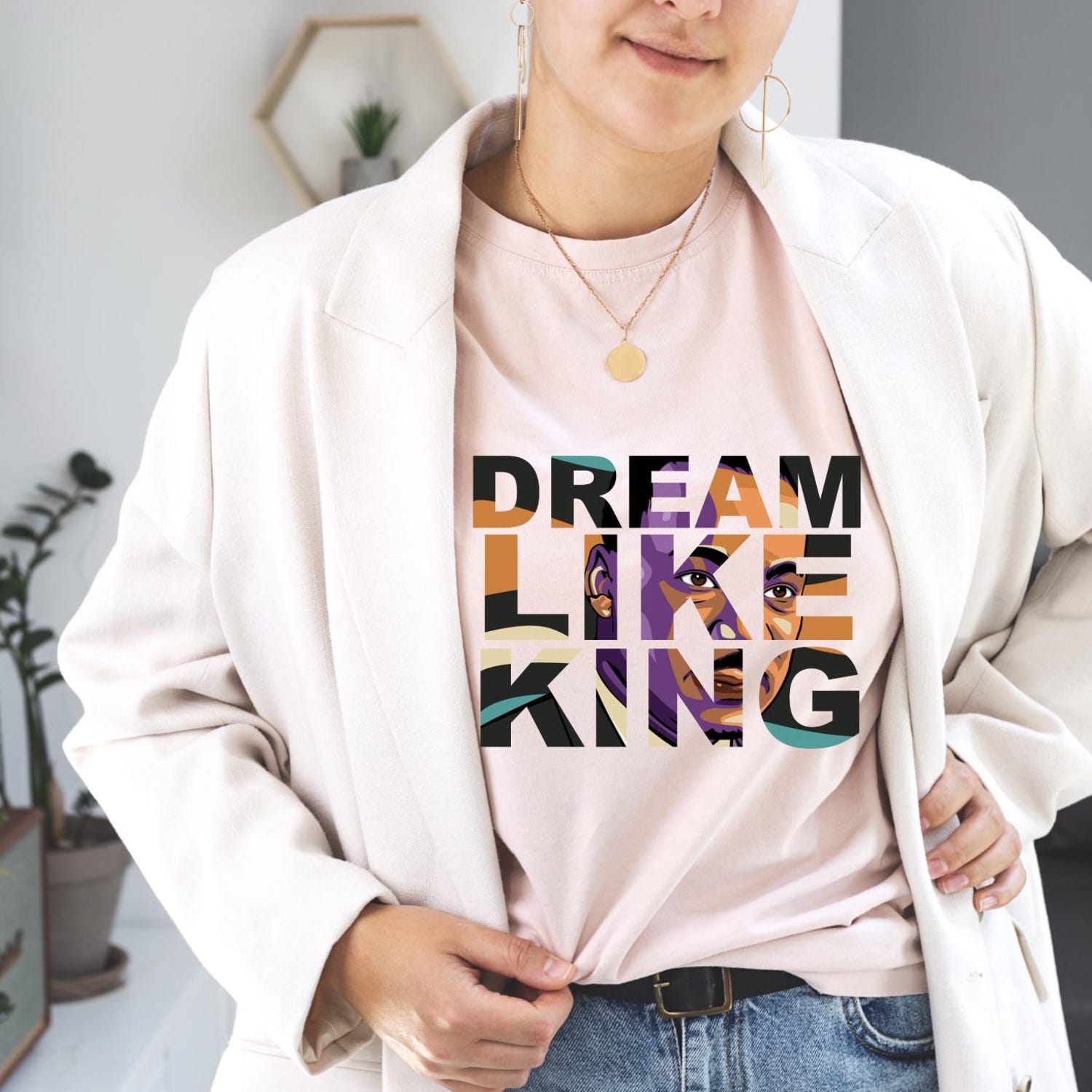 MLK Jr Day - Black History Month Shirt, Martin Luther King Shirt, I Have A Dream Shirt,Black Historical Icon Tee,Human Rights Shirt, African American Tee