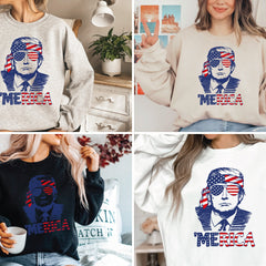 4th of July - Merica Trump 4th of July Shirt, Funny Trump 4th of July Shirt, Independence Day Shirt, Happy 4th of July Shirt, 4th of July Gifts, USA Shirt