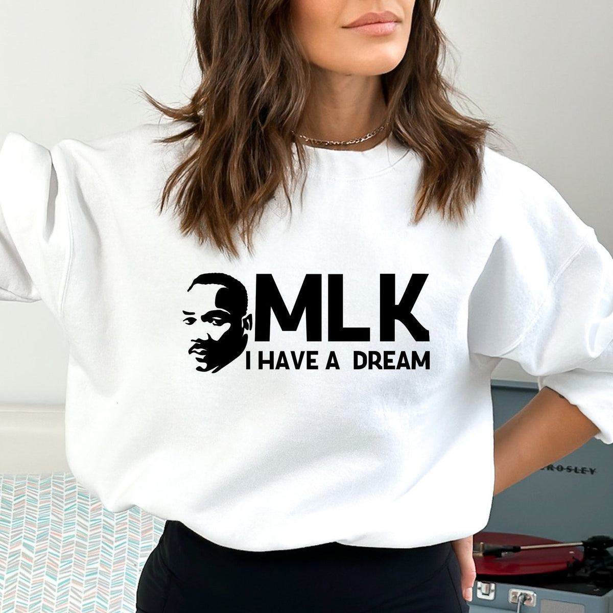 MLK Jr Day - Martin Luther King Sweatshirt, MLK Day Shirt, Women Activist Sweater, Black History Month Tee, Juneteenth Crewneck, Black Lives Matter Shirt