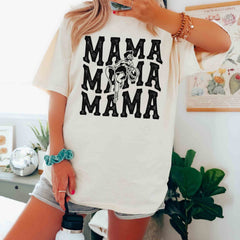 Mother's Day - Western Mama Shirt Mom Country Shirt Mother's Day Gifts Mom Birthday Gifts New Mom Gift Retro Cowgirl Mama Shirt