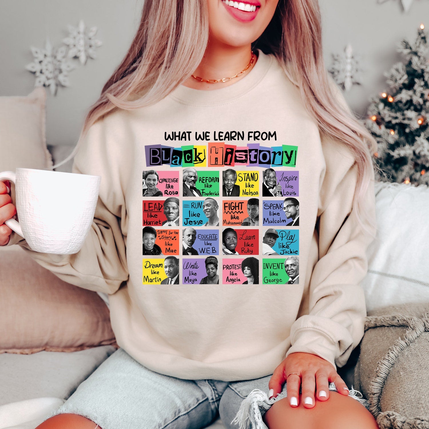 Juneteenth (Black History Month) - What We Learn From Black History Sweatshirt, Black History Month Shirt,Black History Shirt,Black History Sweatshirt,Black Lives Matter Shirt