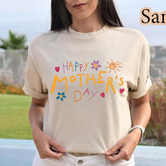 Mother's Day - Happy Mother's Day Shirt, Mother's Day Shirt, Cute Mom Shirt, Best Mom Ever Shirt, Trendy Mama Tee, Mom Life Shirt, Mother's Day Gift Tee