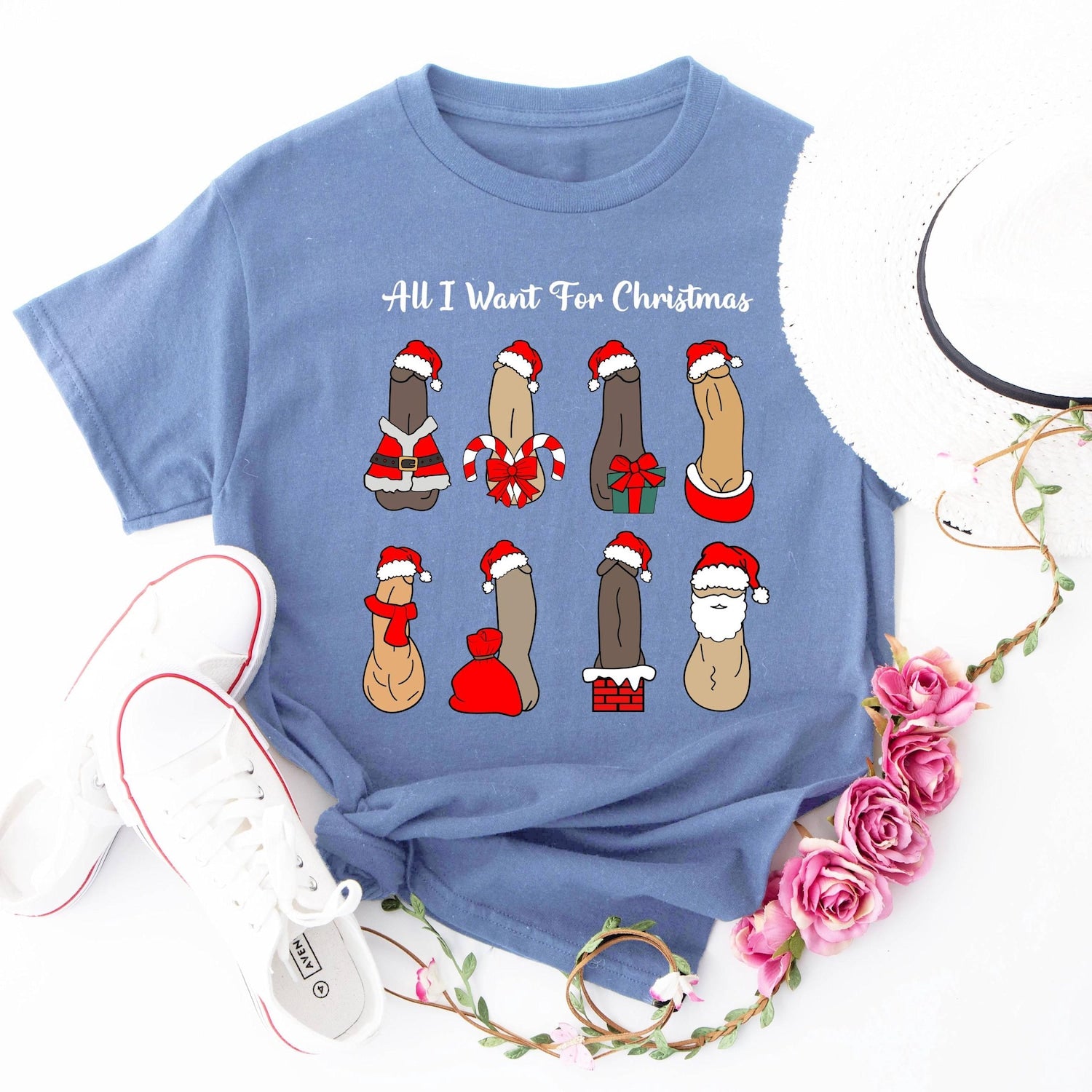 Christmas - Funny Christmas Shirt, Humorous Christmas Shirt, Adult Humor Shirt, Cute Christmas Gift, New Year Shirt, Meme Shirt, Women's Christmas Shirt