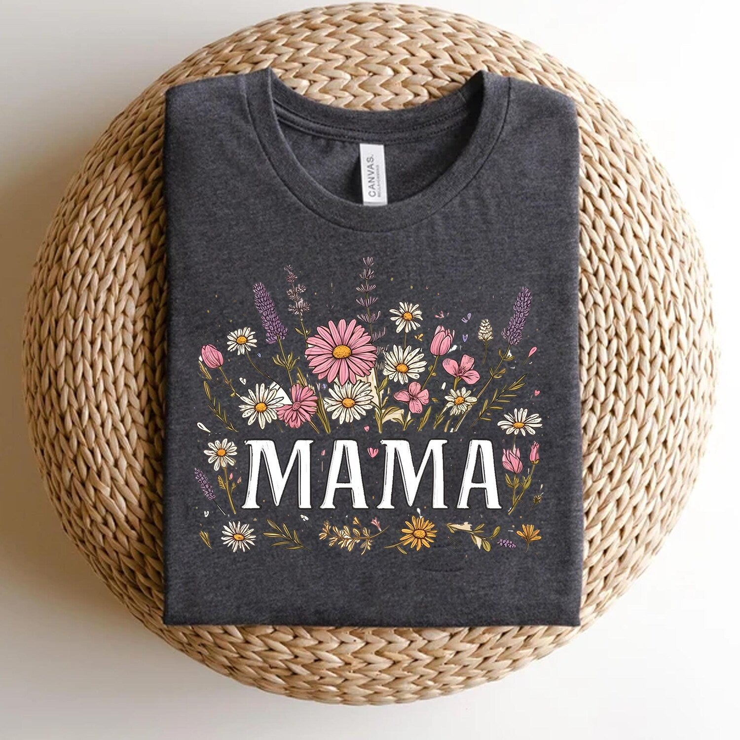 Mother's Day - Floral Mom Shirt, Cute Mom Shirt, Mother's Day Gift, Mother Shirt, New Mom Gift, Gift for Mother, Mothers Day Shirt, Gift for Grandma