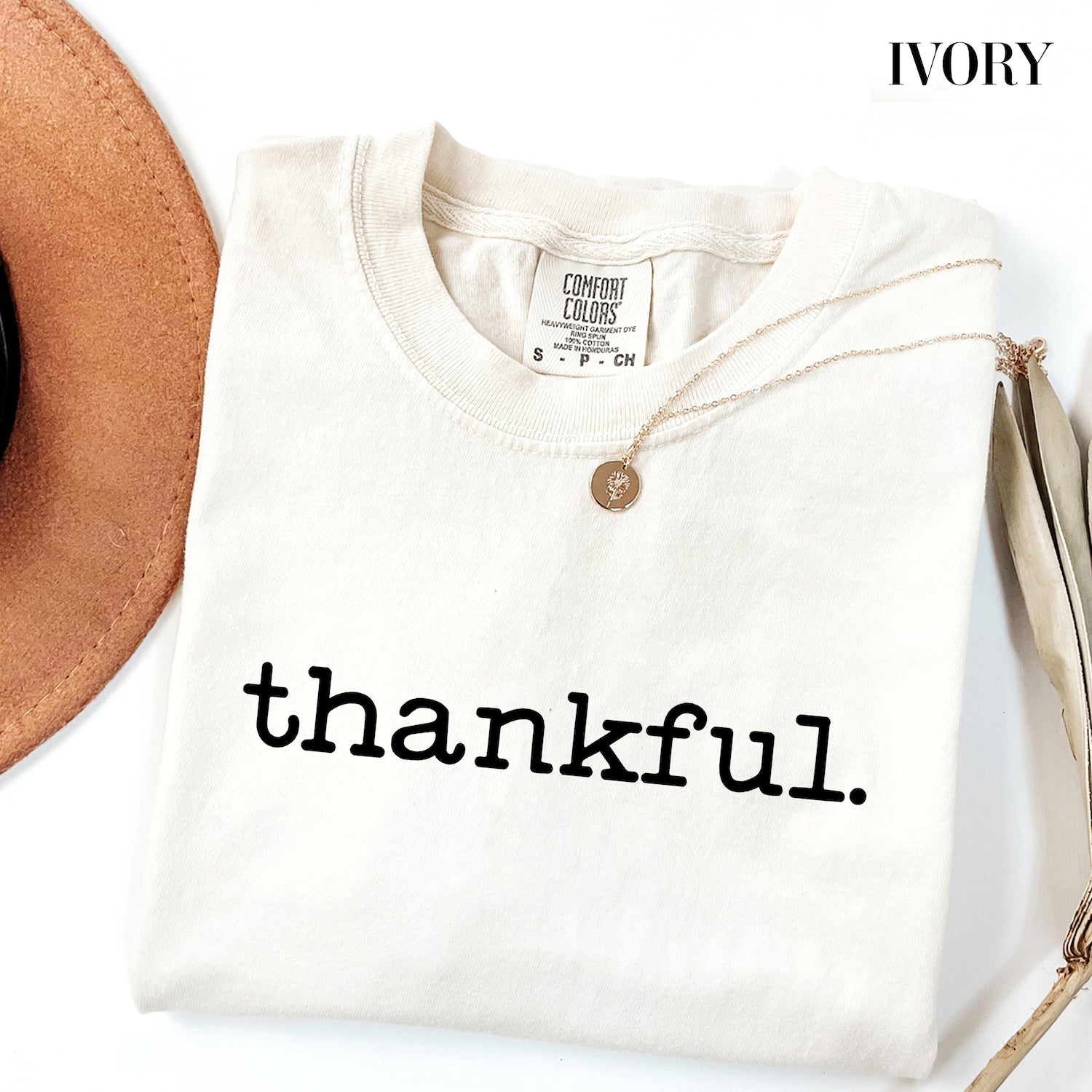 Thanksgiving - Comfort Colors� Thankful Shirt, Women's Fall Shirt, Thankful Grateful Shirt, Women's Thanksgiving T Shirt, Thanksgiving Family Shirt