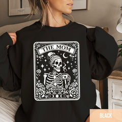 Mother's Day - The Mom Tarot Card Shirt, Skeleton Mother Tshirt, Witchy Vibes Celestial Mama Tee, Mother's Day Shirt, Mama Sweatshirt, Mother's Day Gift