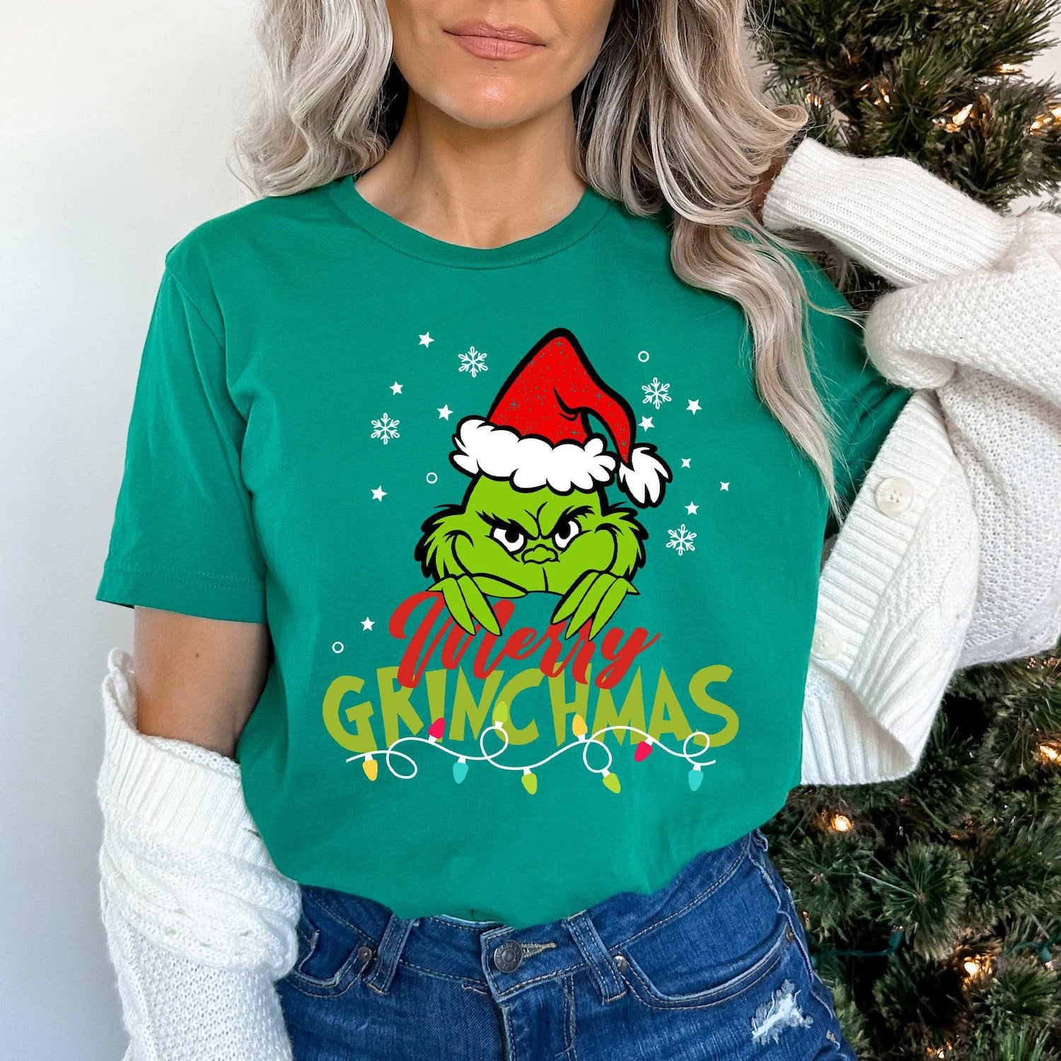 Christmas - Grinchmas Shirts, Grinch Christmas Shirt, Christmas Shirt, Christmas Grinch T-Shirts, Christmas Family 2024 Shirts, Merry Christmas T-Shirts