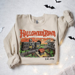 Halloween - Halloweentown Est 1998 Sweatshirt, Halloweentown University, Retro Halloweentown Sweatshirt, Fall Sweatshirt, Halloween Sweatshirt