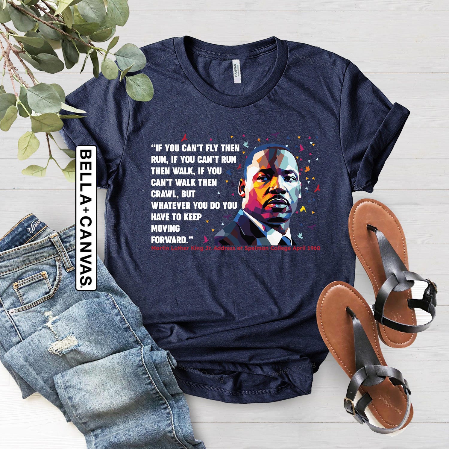 MLK Jr Day - Martin Luther King Graphic Tee, MLK Quote Shirt, Civil Rights Leader Shirt, Black Lives Matter, Human Rights, African American Historical