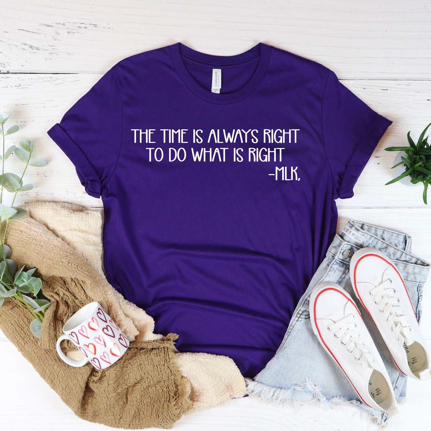 MLK Jr Day - MLK Shirt,Motivational Shirt,Martin Luther Gifts,The Time Is Always Right To Do What Is Right Shirt,Black History Tees, Black Activism shirt