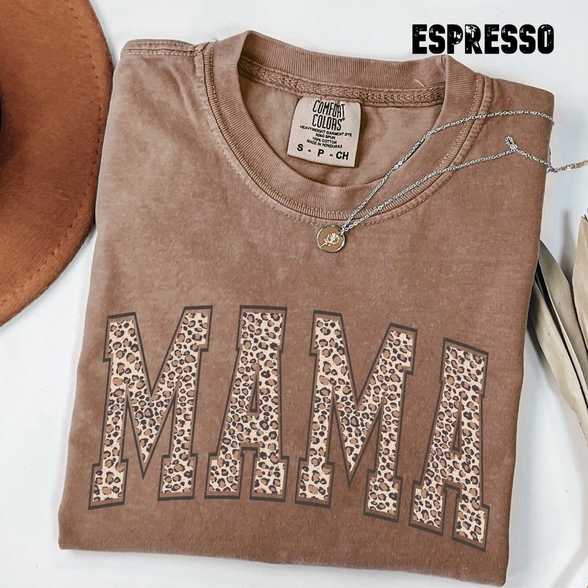 Mother's Day - Comfort Colors� Leopard Mama Shirt, Mothers Day Gift, Mom Shirt, Retro Mama Shirt, Gift For Mom, Mama Shirt, Leopard Mama T-Shirt