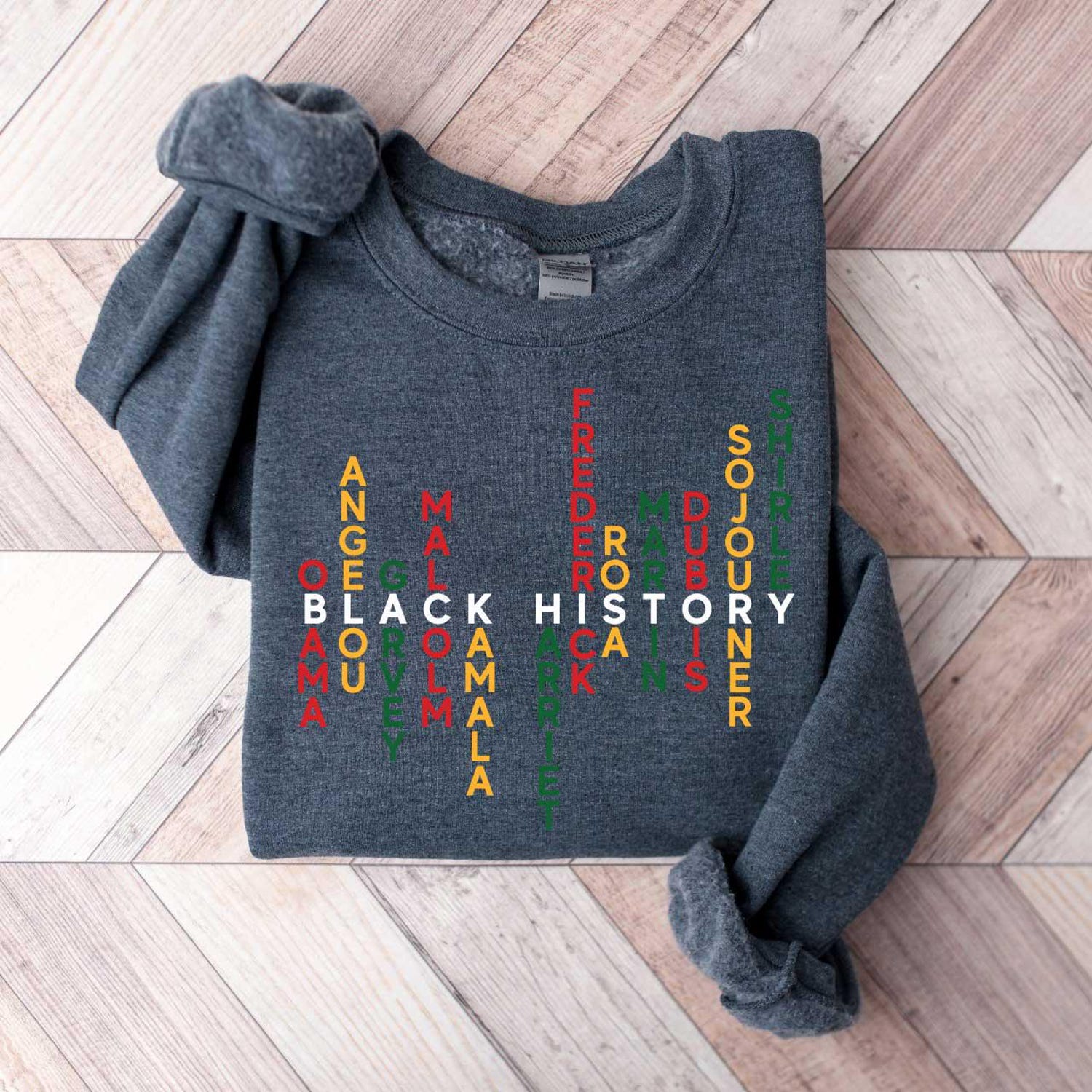 Juneteenth (Black History Month) - Black History Month Shirt, Celebrate School Black History Sweater, Black Leaders Shirt, Black Historical Icons Tee, Melanin Empowerment Tee