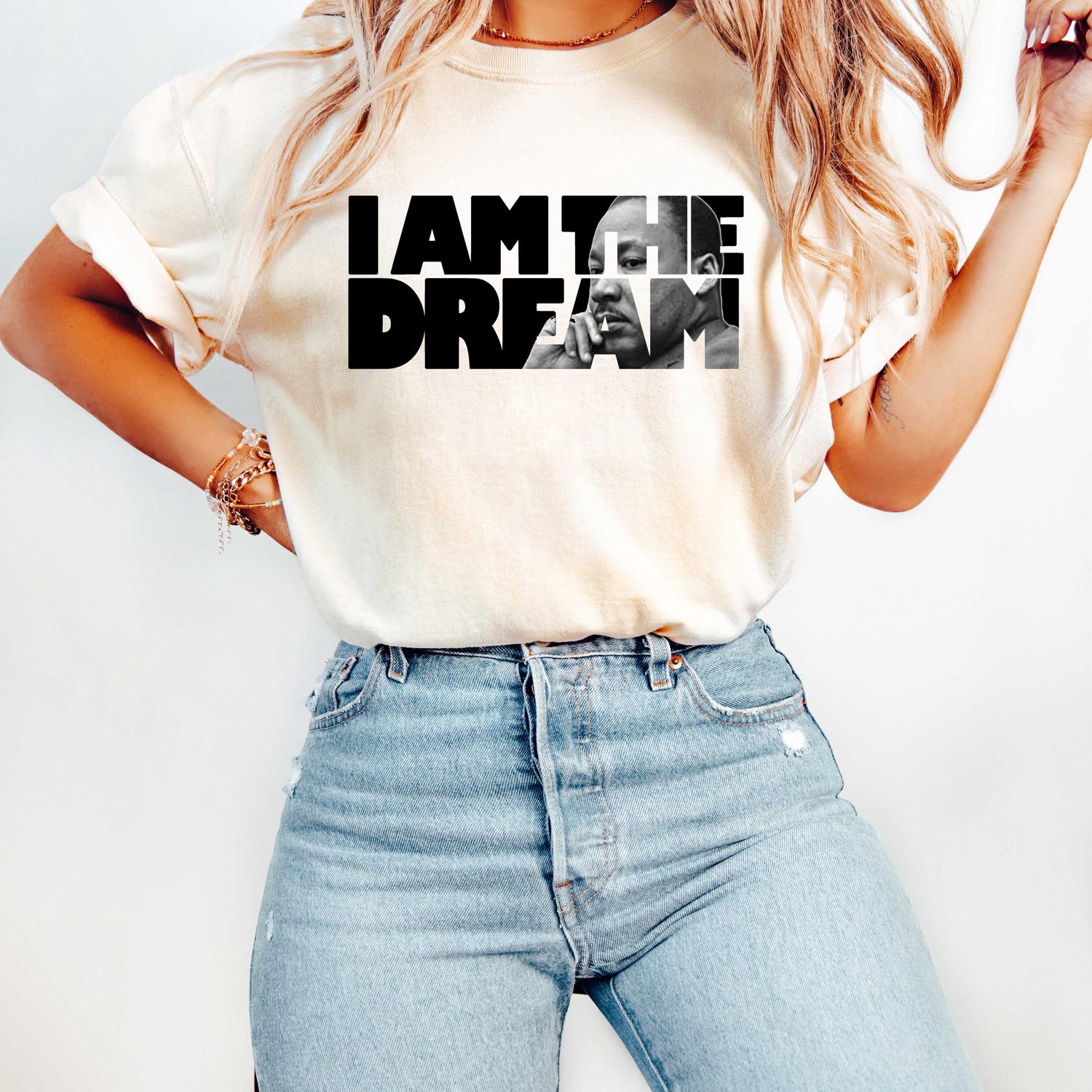 MLK Jr Day - I Am The Dream Sweatshirt,Martin Luther King Shirt,Martin Luther Sweatshirt,Black Lives Matter Shirt,Motivational Tee,MLK Equality Shirt