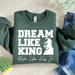 MLK Jr Day - Martin Luther King Sweatshirt, MLK Day Shirt, Black Women Sweater, Black History Shirt, Black Lives Matter, Juneteenth Shirt, Activist Shirt