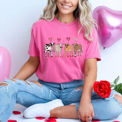 Valentines Day - Cow Lover Valentines Sweatshirt, Cow Lover Gift, Valentines Day Shirt, Cow Sweatshirt, Valentines Day Sweater, Cow Valentine Sweater, XOXO