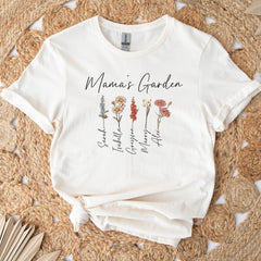 Mother's Day - Mama's Garden Shirt, Mother Day Gift, Birth Month Flower Shirt, Mom's Flowers Garden Sweater, Custom Mom Shirt, Custom Flower Shirt