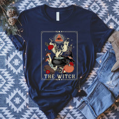 Halloween - The Witch Tarot Card Shirt, Witch Halloween Shirt, Magical Wiccan Pagan Clothes