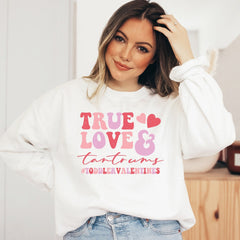 Valentines Day - Valentines Day Shirt for Women, True Love & Tantrums, Funny Toddler Mom T Shirt, Retro Valentines Day Crewneck, Valentines Sweatshirt, Tee