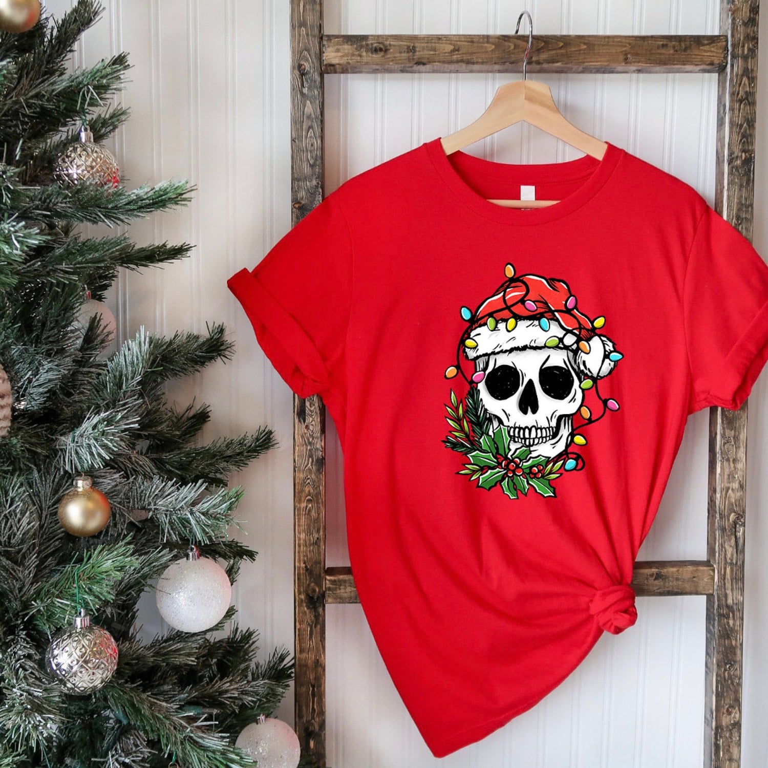 Christmas - Skull Christmas Shirt, Christmas Gift, Funny Skeleton Christmas, Skeleton Christmas, Skeleton Shirt, Christmas Shirt, Skull Shirt, Christmas