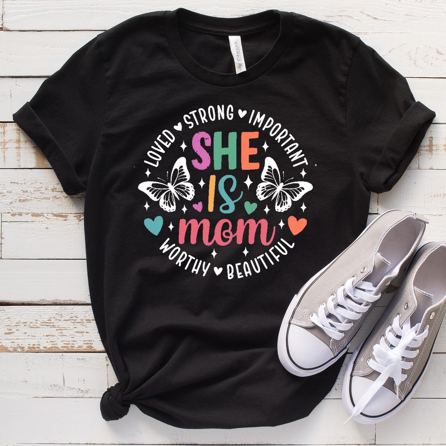 Mother's Day - Motherhood Shirt, She Is Mom Shirt, Mother's Day Shirt, Funny Mother's Day Shirt Mother's Day Sweatshirt, Mother's Day Gift,Gift For Mom