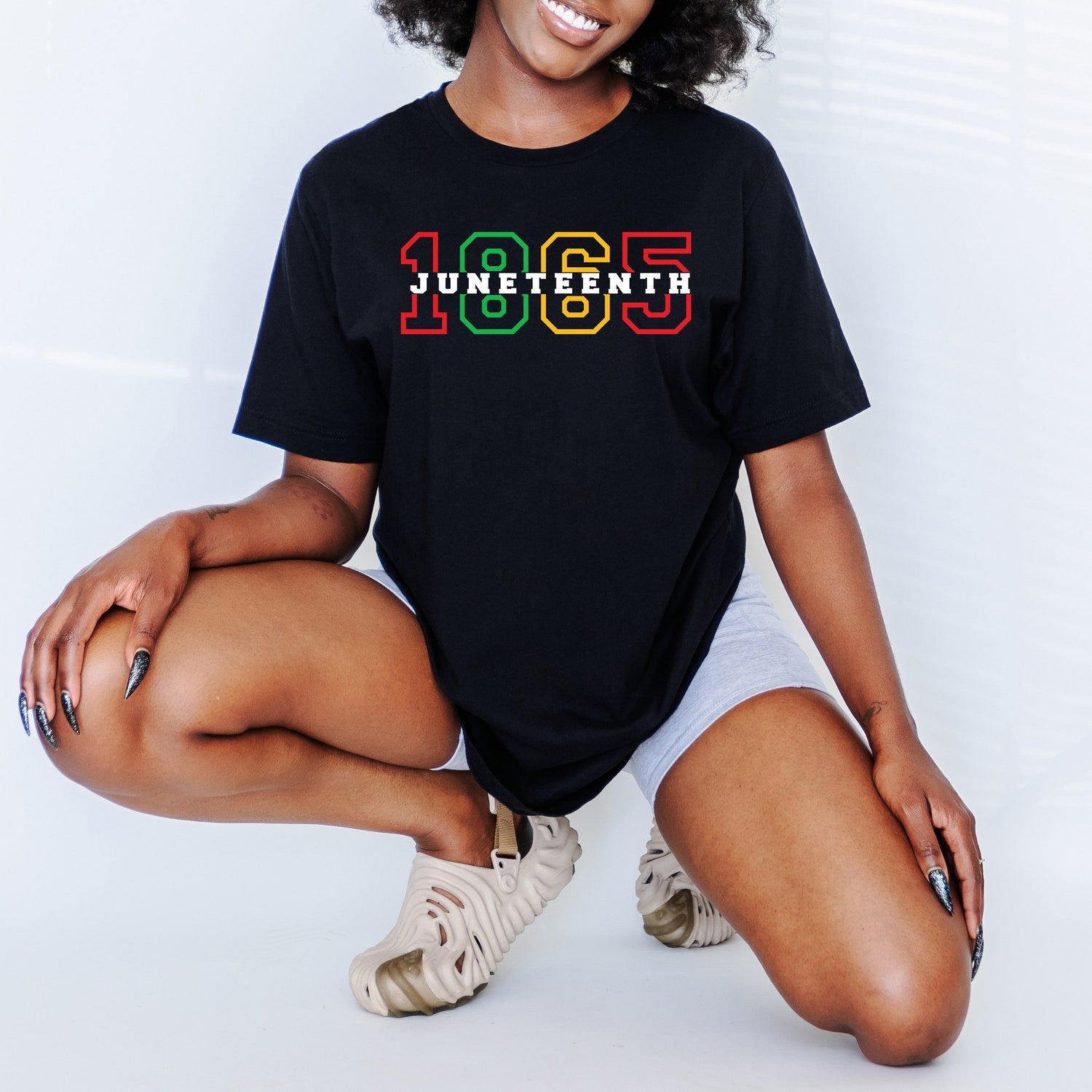 Juneteenth (Black History Month) - Celebrate 1865 Juneteenth Shirt, Afro Woman Shirt, Juneteenth Shirt, Freedom Shirt, African American Juneteenth Shirt, Black History Shirt