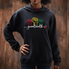 Juneteenth (Black History Month) - Juneteenth Shirt, Black History Shirt, 1865 Shirt, Black Lives Matter Shirt, Afro Woman Shirt, African American Independence Shirt