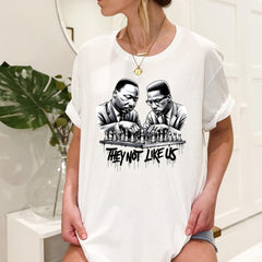 MLK Jr Day - They Not Like Us Malcom X Shirt, Martin Luther King Sweattshirt, Black History Tee, MLK Shirt, Juneteenth Gift, Black History Month